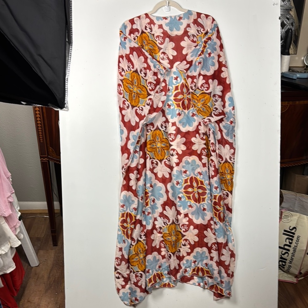 Live 4 Truth Multicolor Floral Kimono Sz 3X NWT long flowing feminine soft